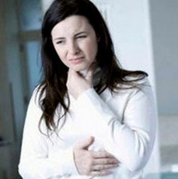 Болит горло у беременной женщины